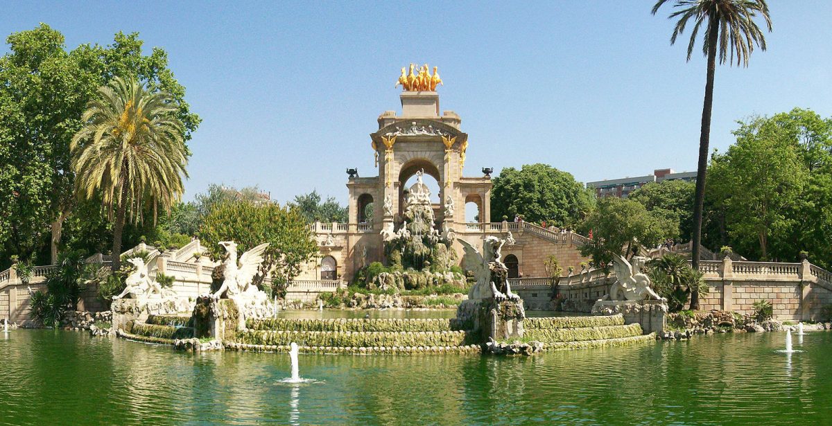 Parc de la Ciutadella - the cascade