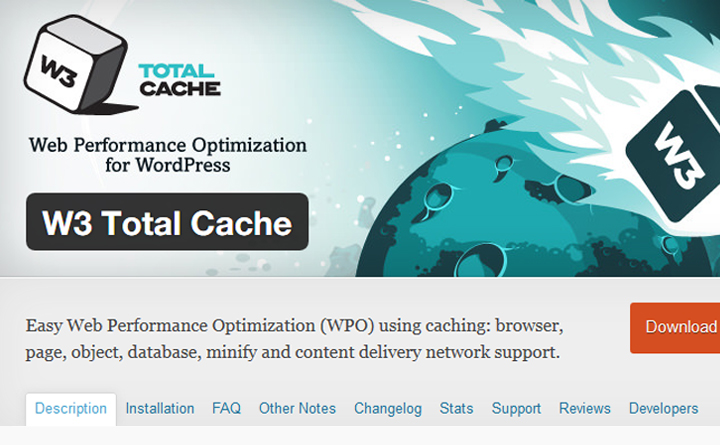 W3 Total Cache plugin