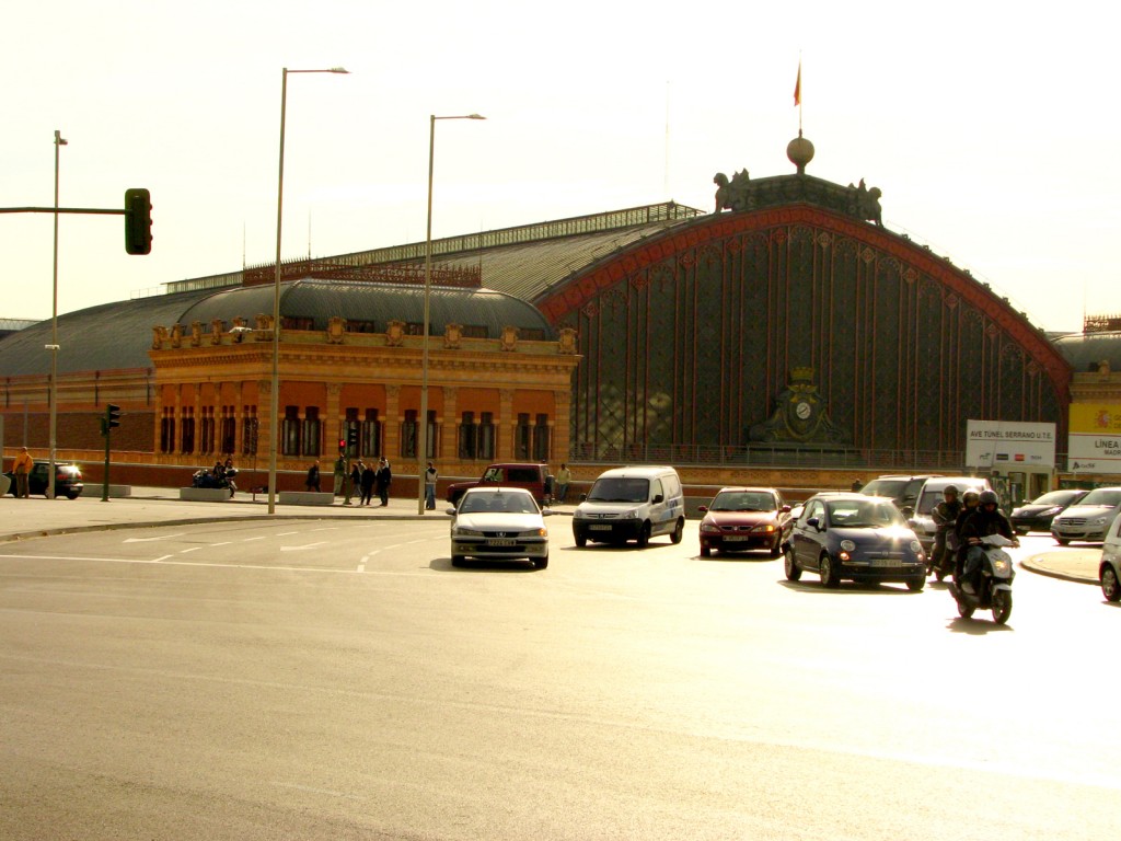 Atocha - central train station in Madrid