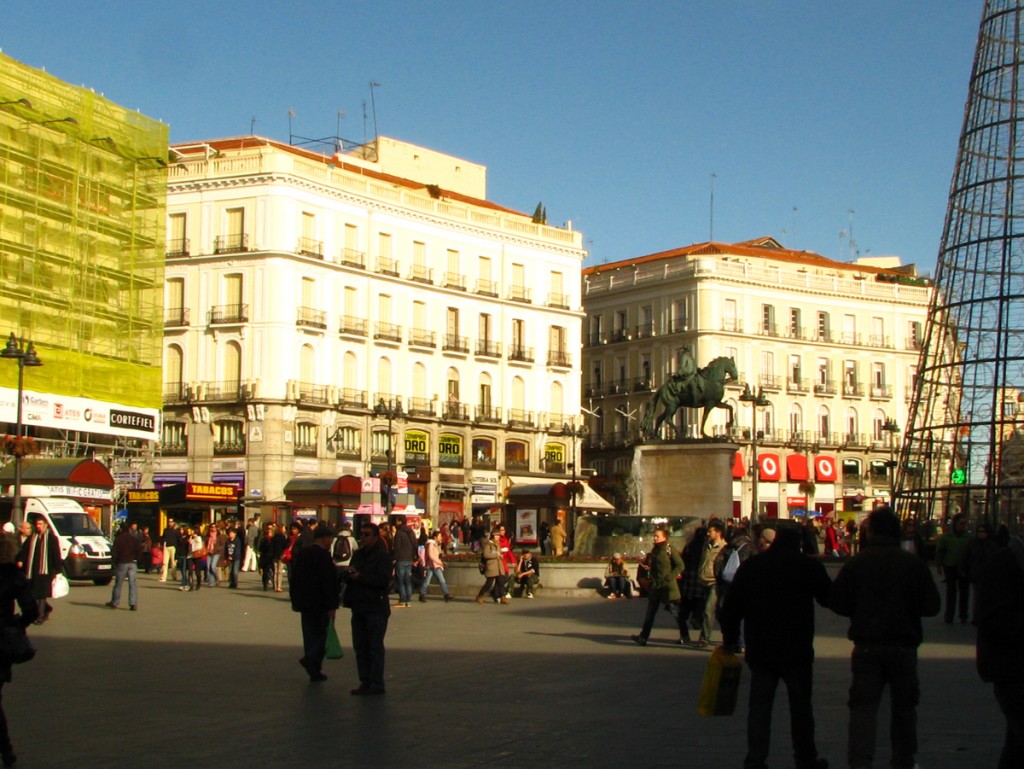Puerta del Sol, Madrid's central square